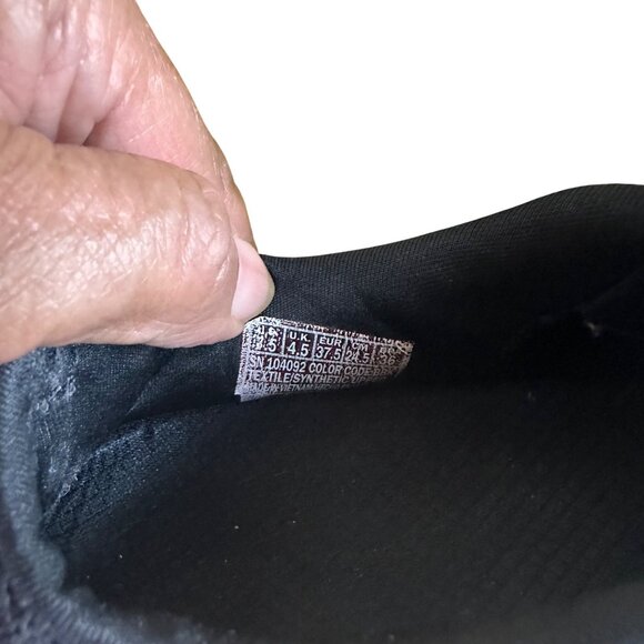 Skechers ArchFit Size 7.5 Comfortable Casual Slip On Elastic Lace Black - Picture 9 of 12